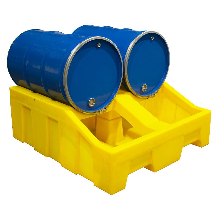 Romold DB4 Dispensing Bund for 2 x 205L Drums 400L Sump