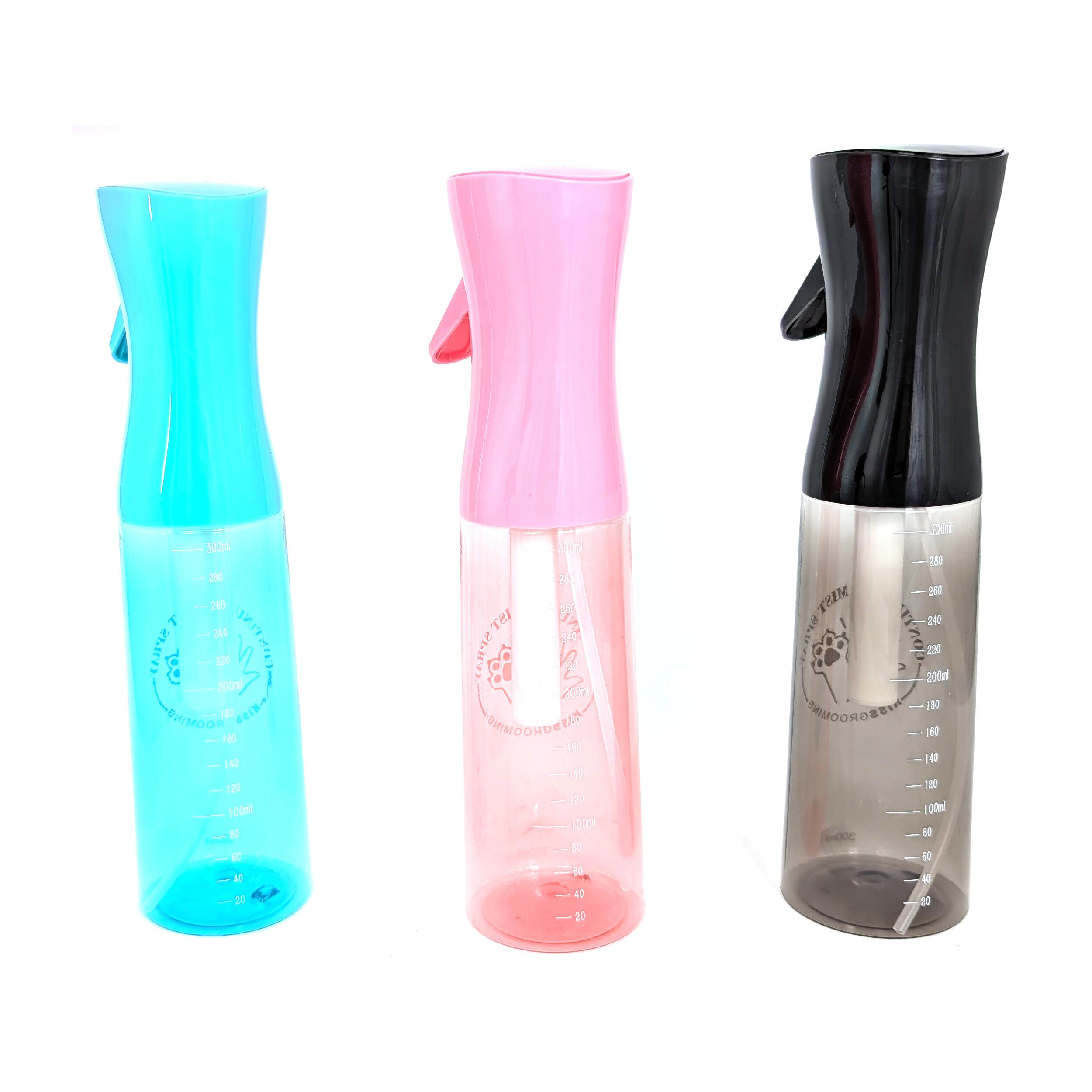 Aeolus Continuous Mist Spray Bottle: 300ml - Pink, Black, Blue | Technogroom Professional Dog Grooming