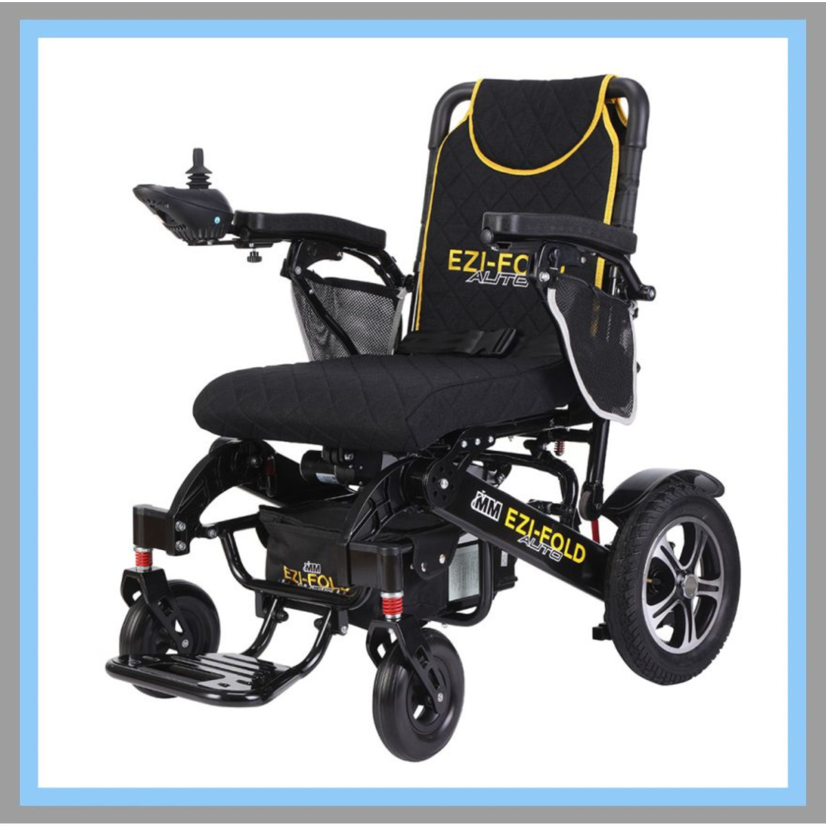 Powerchair with comfortable seating 