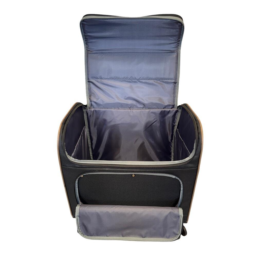 NEW Horn Trolley Bag Medium coffee open