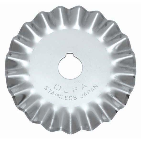 Rotary Blade 45mm Pinking Edge (ZigZag)