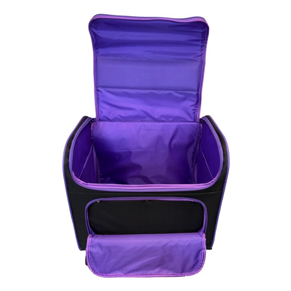 NEW Horn Trolley Bag Medium purple open