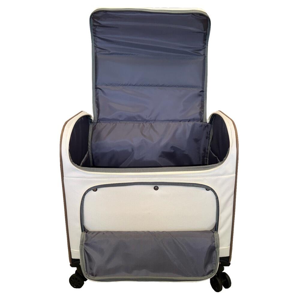 NEW Horn Trolley Bag Medium cream open