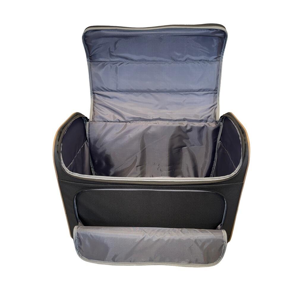 Horn Trolley Bag Small open coffee