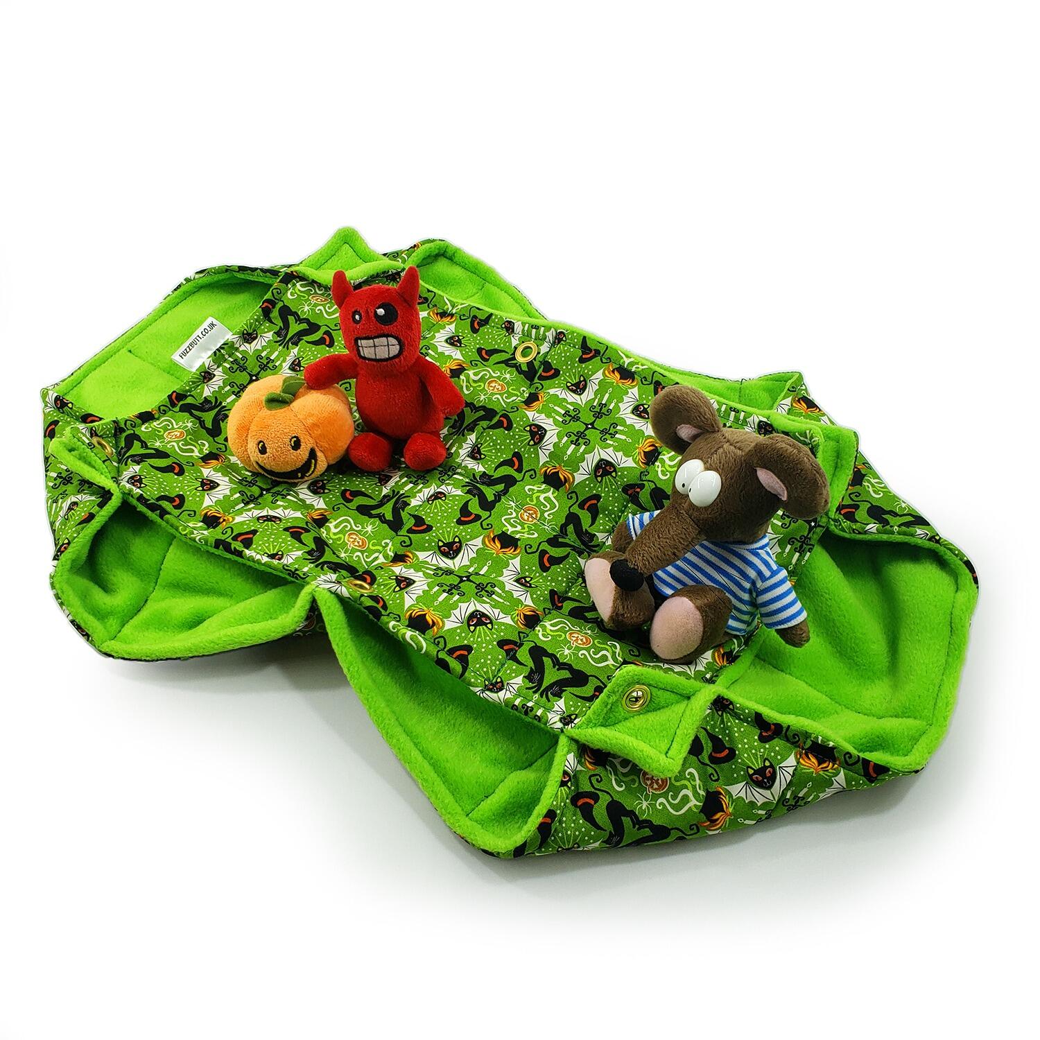 Fuzzbutt Stack and a half extra wide double hammock for rats, chinchillas, ferrets