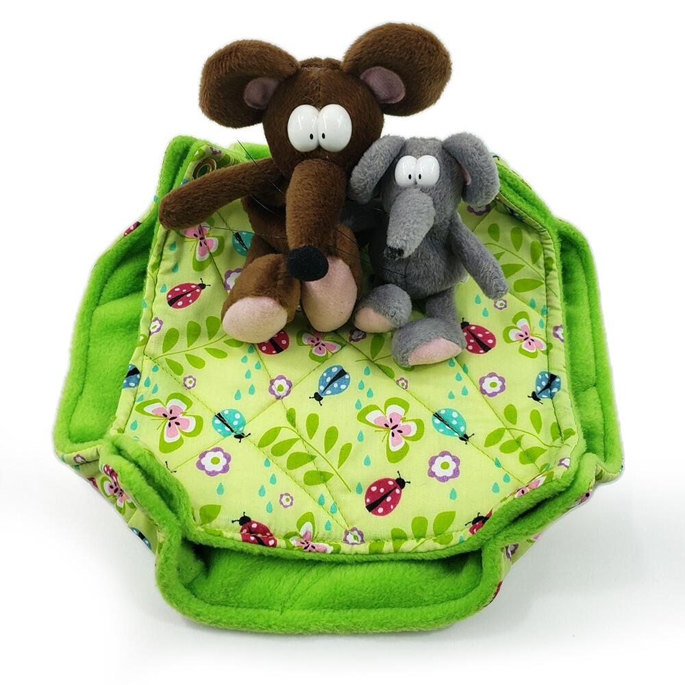 Fuzzbutt "Stack-a-Fuzz" mini double hammock for hamsters, mice, degu, gliders.