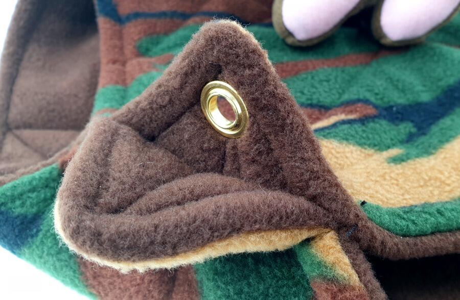 fleece double hammock for chinchillas, rats, small furries, rat hammocks