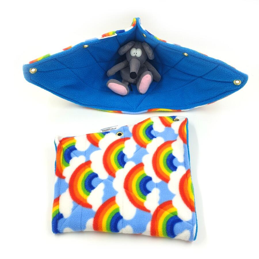 Corner rat hammock, corner chinchilla hammock, Fuzzbutt corner hammock, Corner Crush