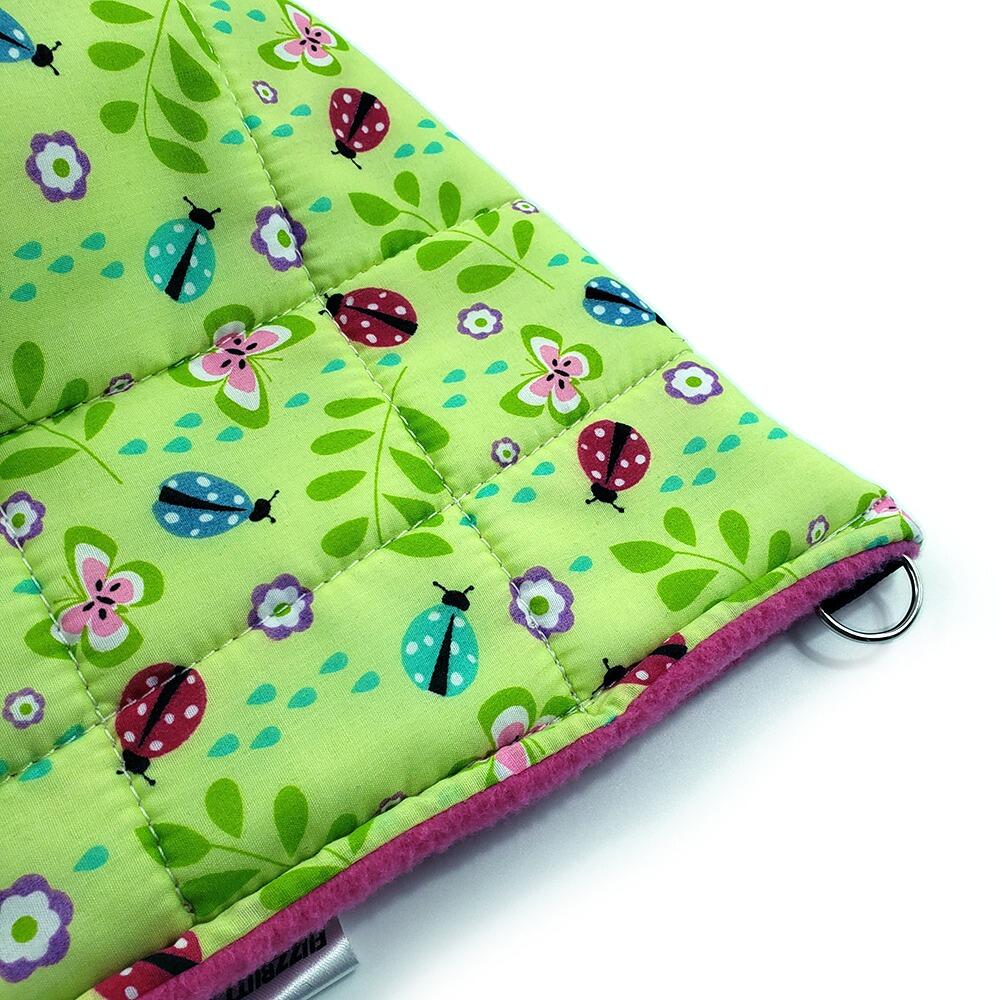 The Fuzzbutt Pouch Pod - multiway hanging rat hammock pod for your small furry!