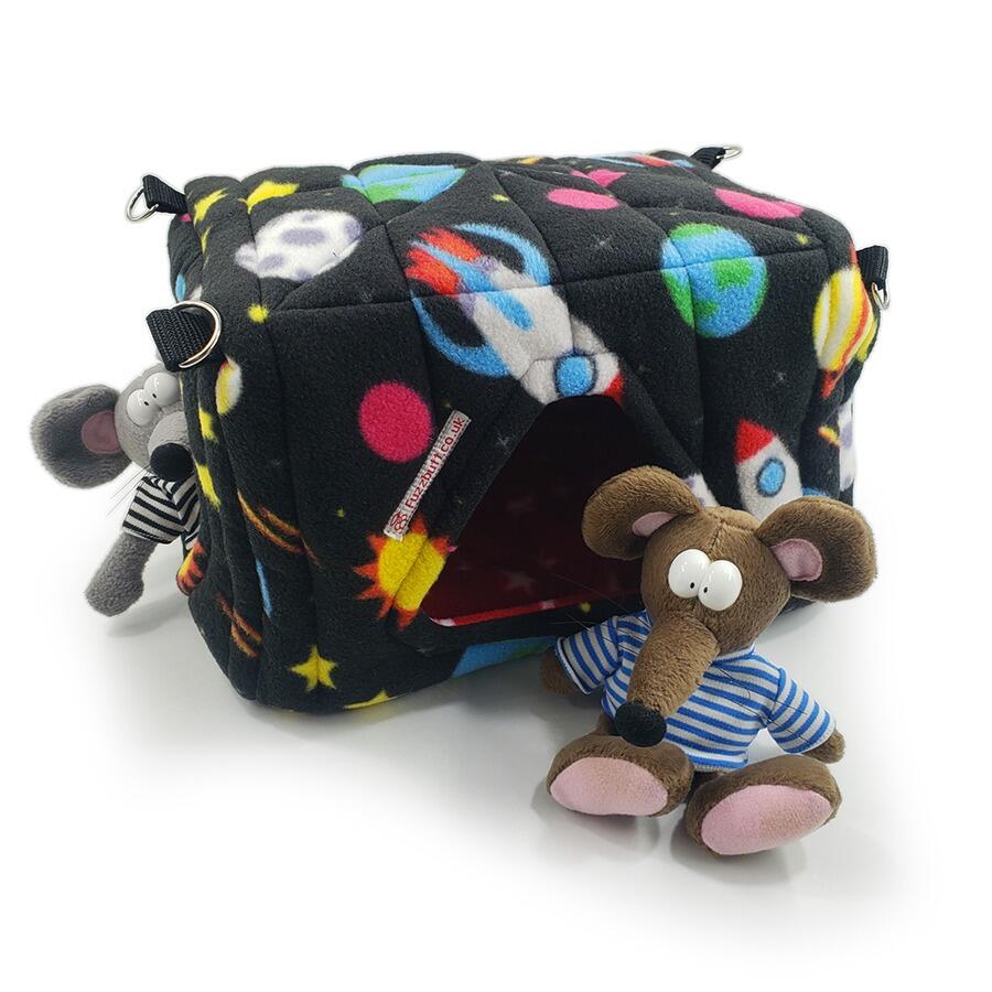 rat hamock, rat cube, Fuzzbutt Luxury HoojCube hanging cube for rats, chinchillas, small furries