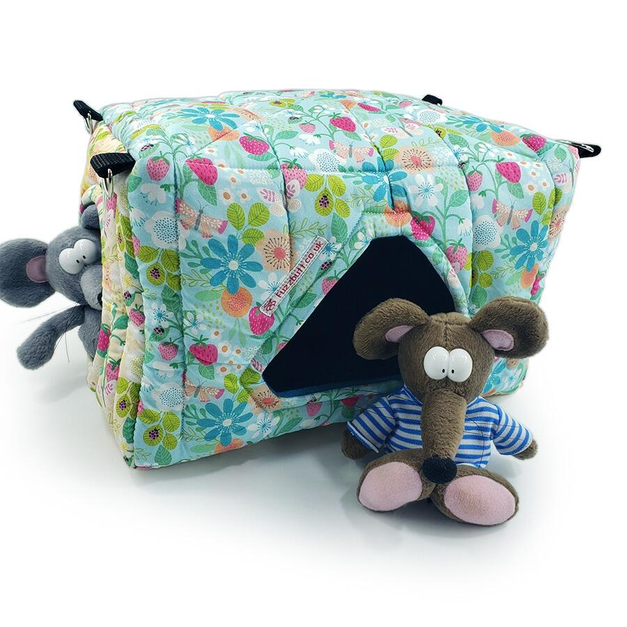 Luxury Snooze Cube sleeping cube for chinchillas, rats, small furries, rat hammock