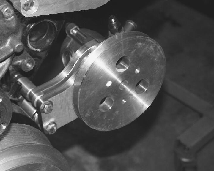 ATI AB008A-000P - SBC Power Steering Remote Reservoir Relocation Polished