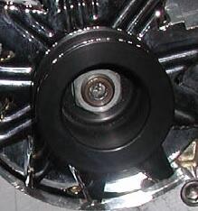 ATI DP008I-007 Chevy Alternator Pulley 6 Rib Offset 2.25"