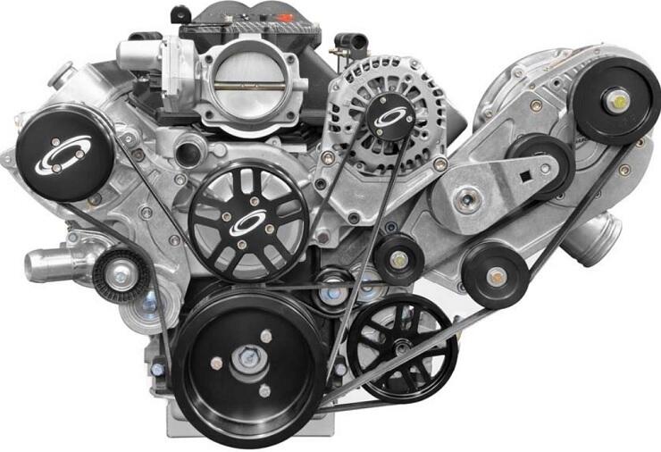 ATI 1LS400-D1SC Serpentine Accessory Drive Kit w/D-1SC Water Pump and accessory brackets