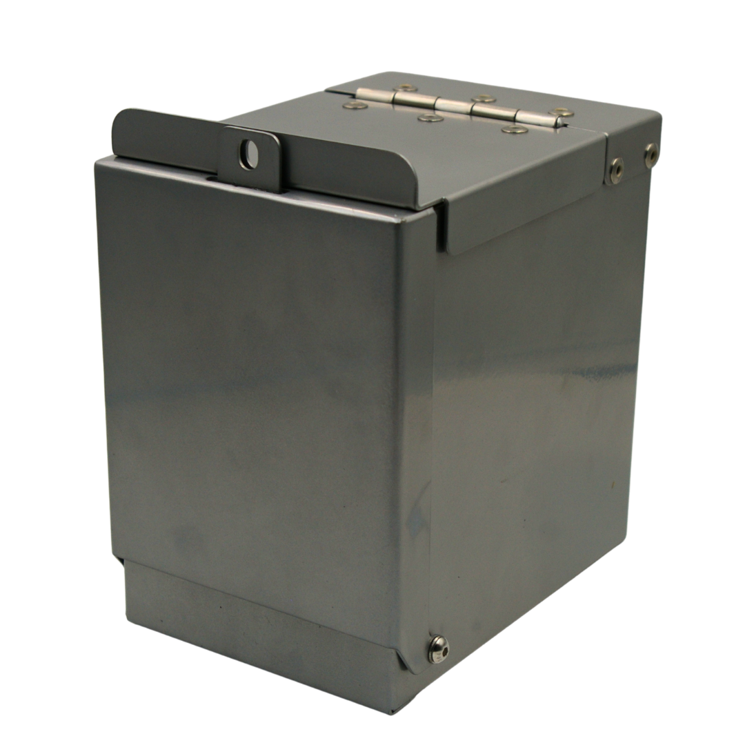 RBTJ-110NXG Tap Jaw Standard grey powder coated engineered tap lock guard – main product view of the improved secure outdoor tap cover UK