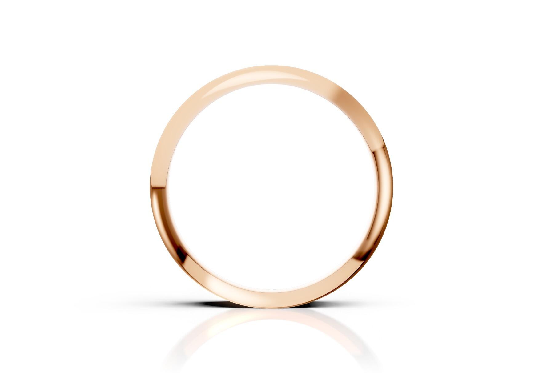 Ladies 5mm light flat court comfort fit wedding ring 1.3mm depth in yellow gold white gold rose gold platinum palladium and argentium silver
