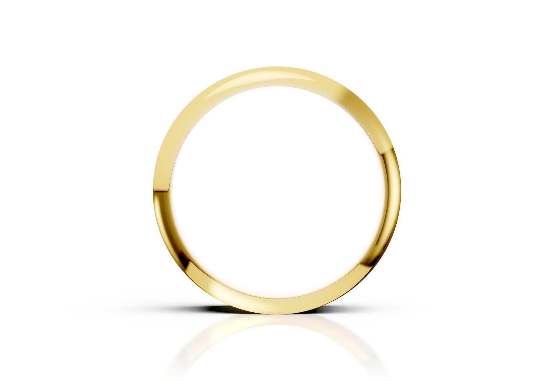 Ladies 6mm light flat court comfort fit wedding ring 1.3mm depth in yellow gold white gold rose gold platinum palladium and argentium silver