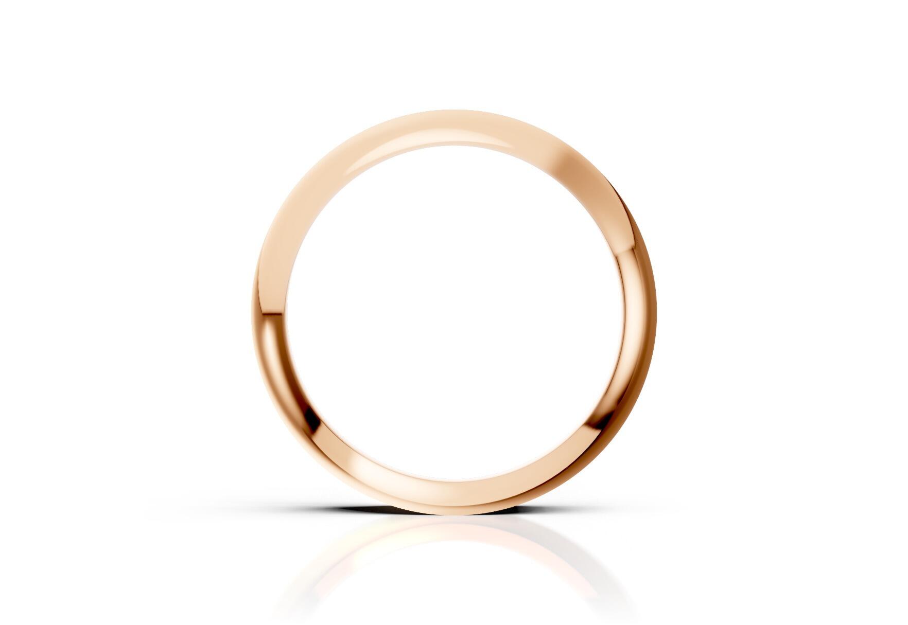 Mens 4mm medium flat court comfort fit wedding ring 1.7mm depth in yellow gold white gold rose gold platinum palladium and argentium silver