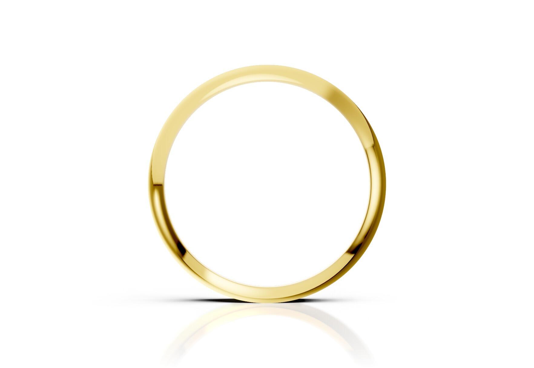 Mens 3mm light flat court comfort fit wedding ring 1.3mm depth in yellow gold white gold rose gold platinum palladium and argentium silver