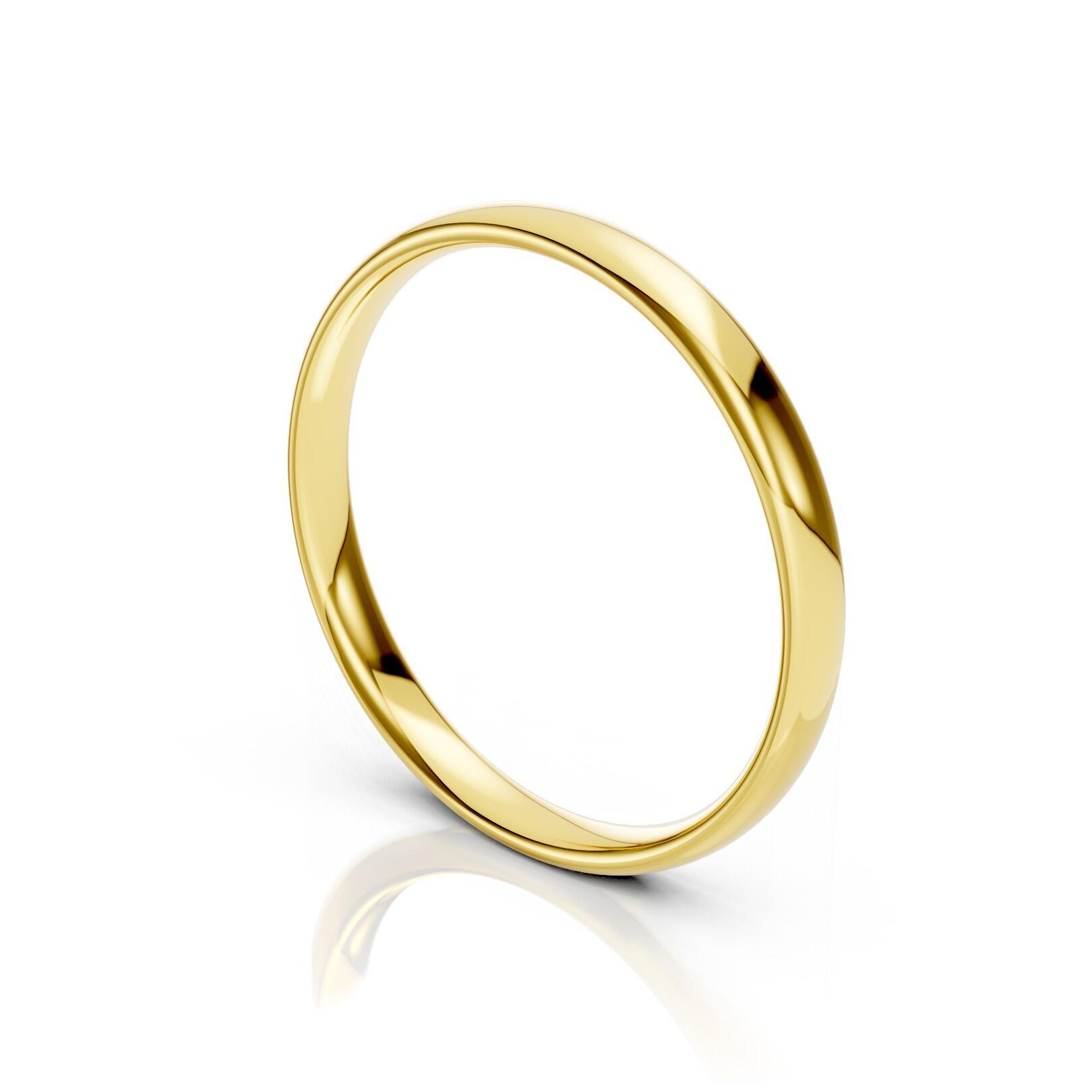 Mens light traditional court comfort fit wedding ring 1.3mm depth in gold platinum palladium silver titanium and black zirconium