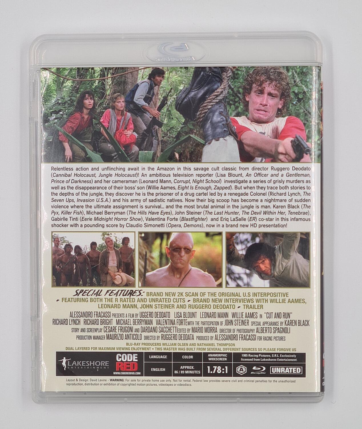 Cut and Run + Slipcover Blu-Ray Region A - Code Red - Item Image 4