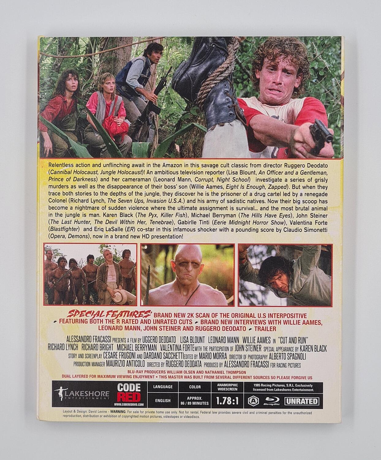 Cut and Run + Slipcover Blu-Ray Region A - Code Red - Item Image 2