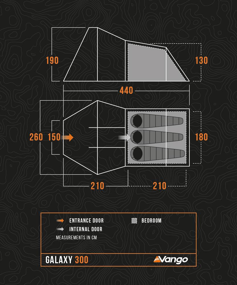 Galaxy 300 - Floorplan