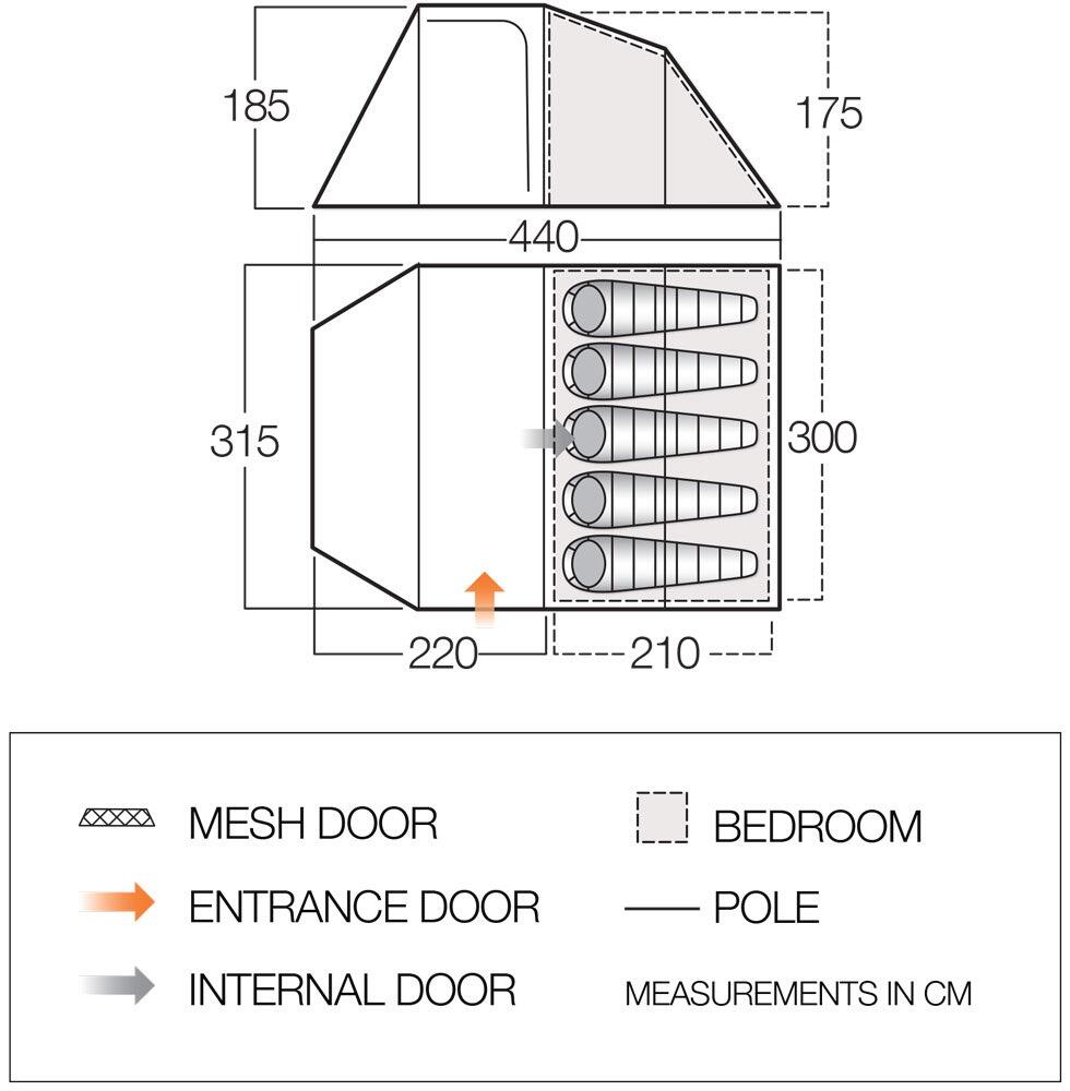 Skye 500 - Floorplan