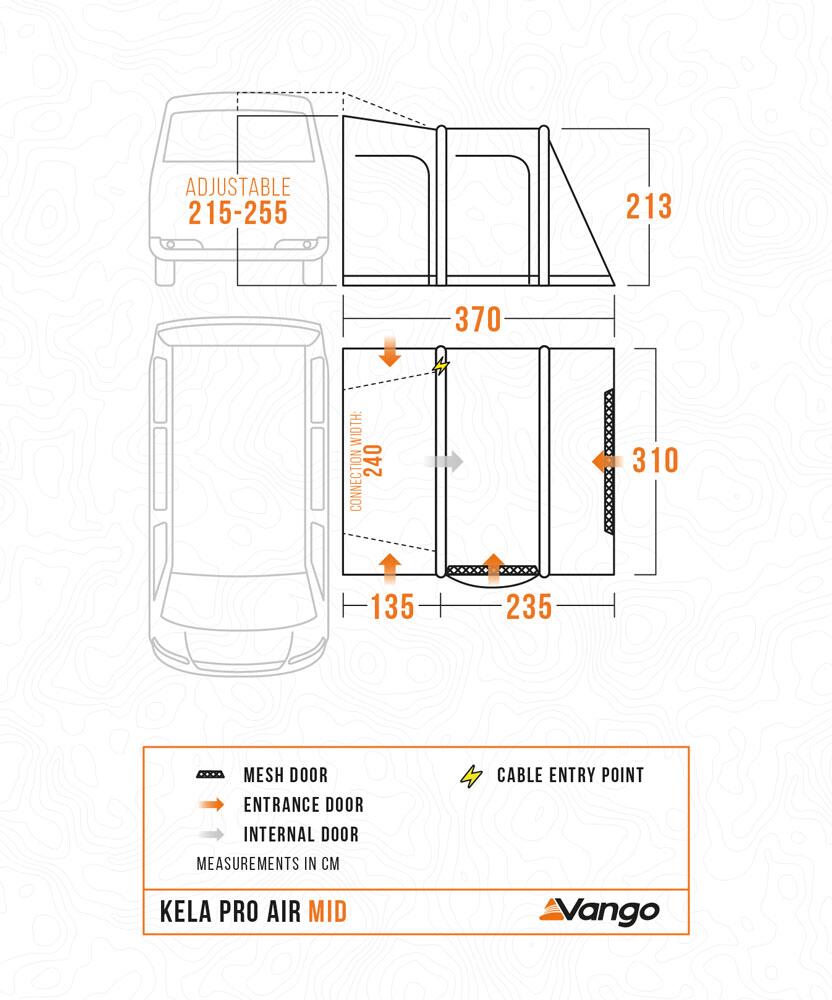 Kela Pro Air Mid - Floorplan
