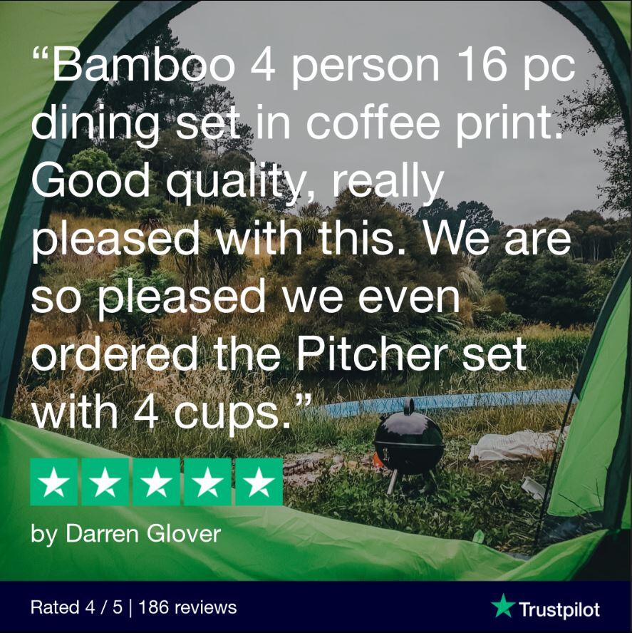 Bamboo 4 Person Bamboo Set - AdditionalImage3