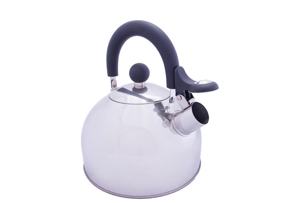 1.6L Stainless Steel kettle with folding handle - Main