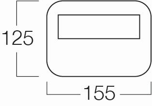 AirBeam Modular Windbreak Additional Section - Floorplan