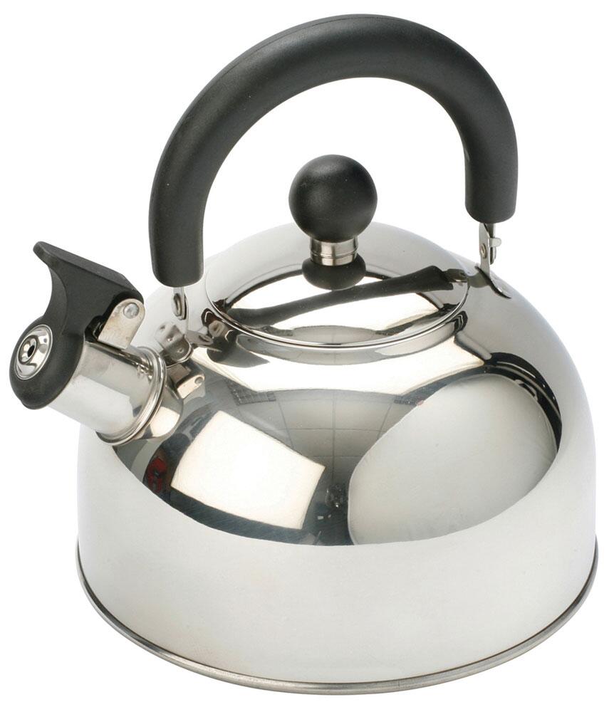 2L Stainless Steel kettle with folding handle - Main