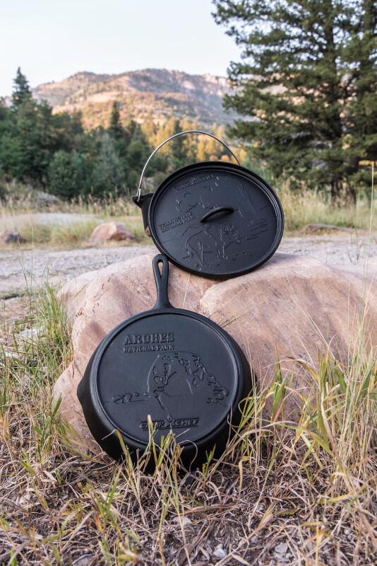 Camp Chef National Parks Cast Iron Set - Lifestyle1