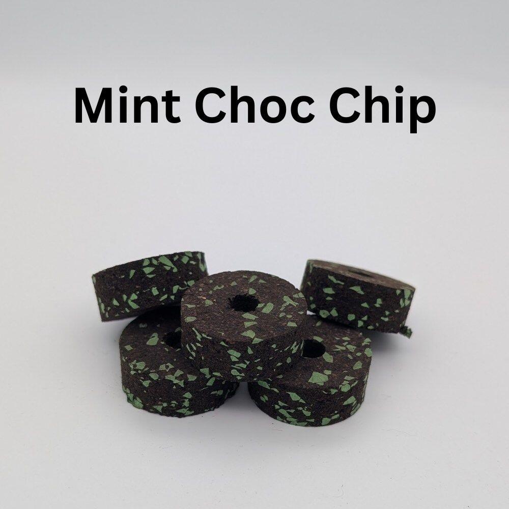 mint choc chip cork ring
