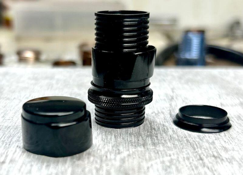 D20 Black Anodised