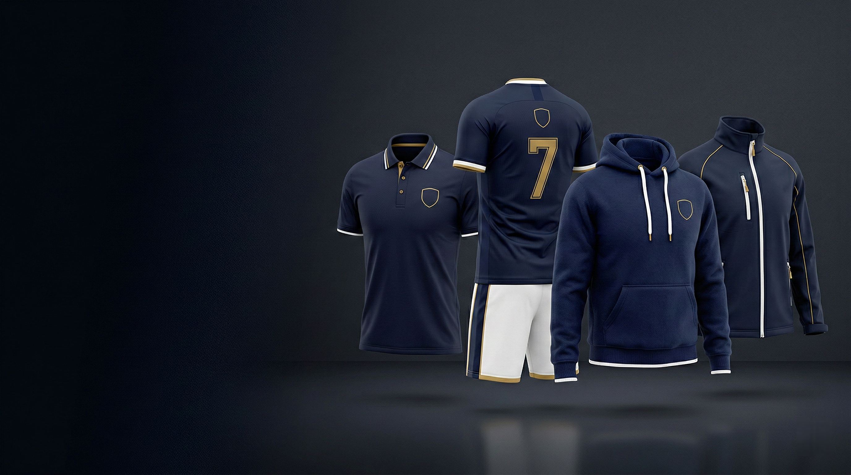 Custom sportswear manufacturer UK - football kits, golf apparel and streetwear from 20 units