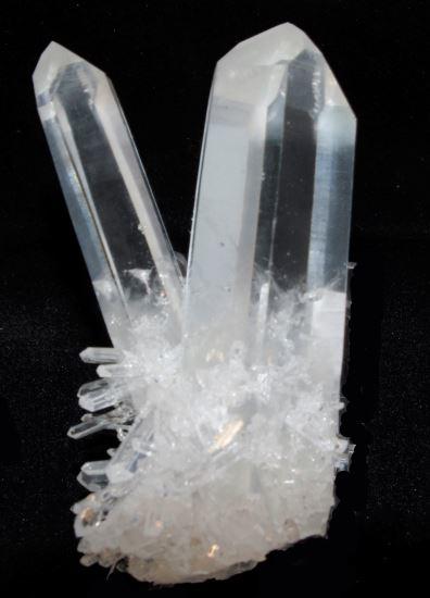 AAAA Blue Mist Twin Quartz Cluster