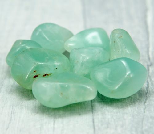 Prehnite. Tumble Stones