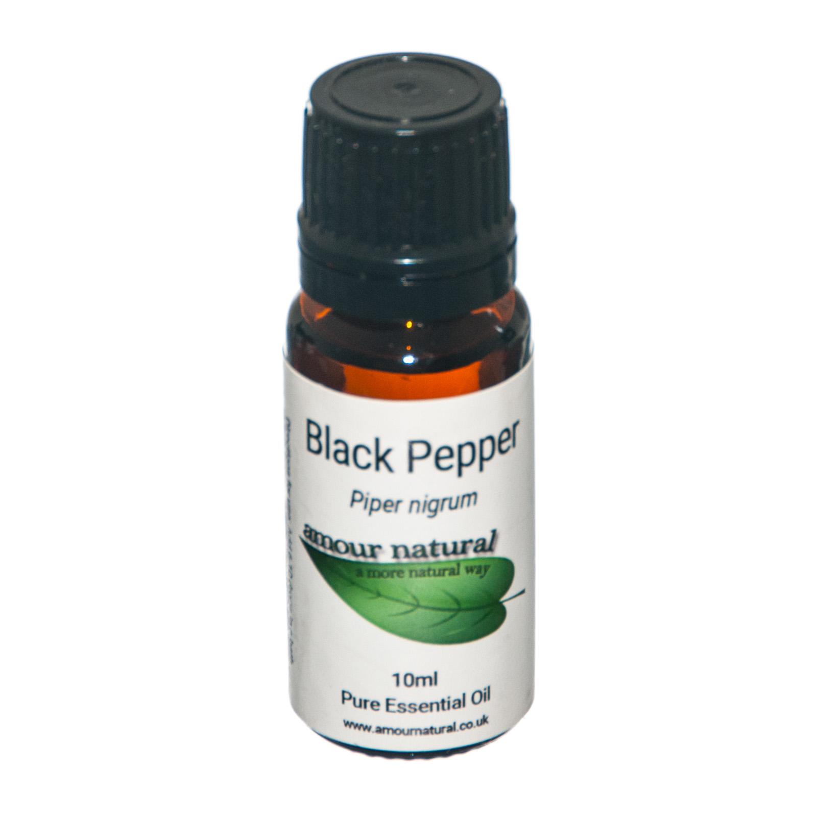 1 x 10 ml bottle of Black Pepper Essential Oil