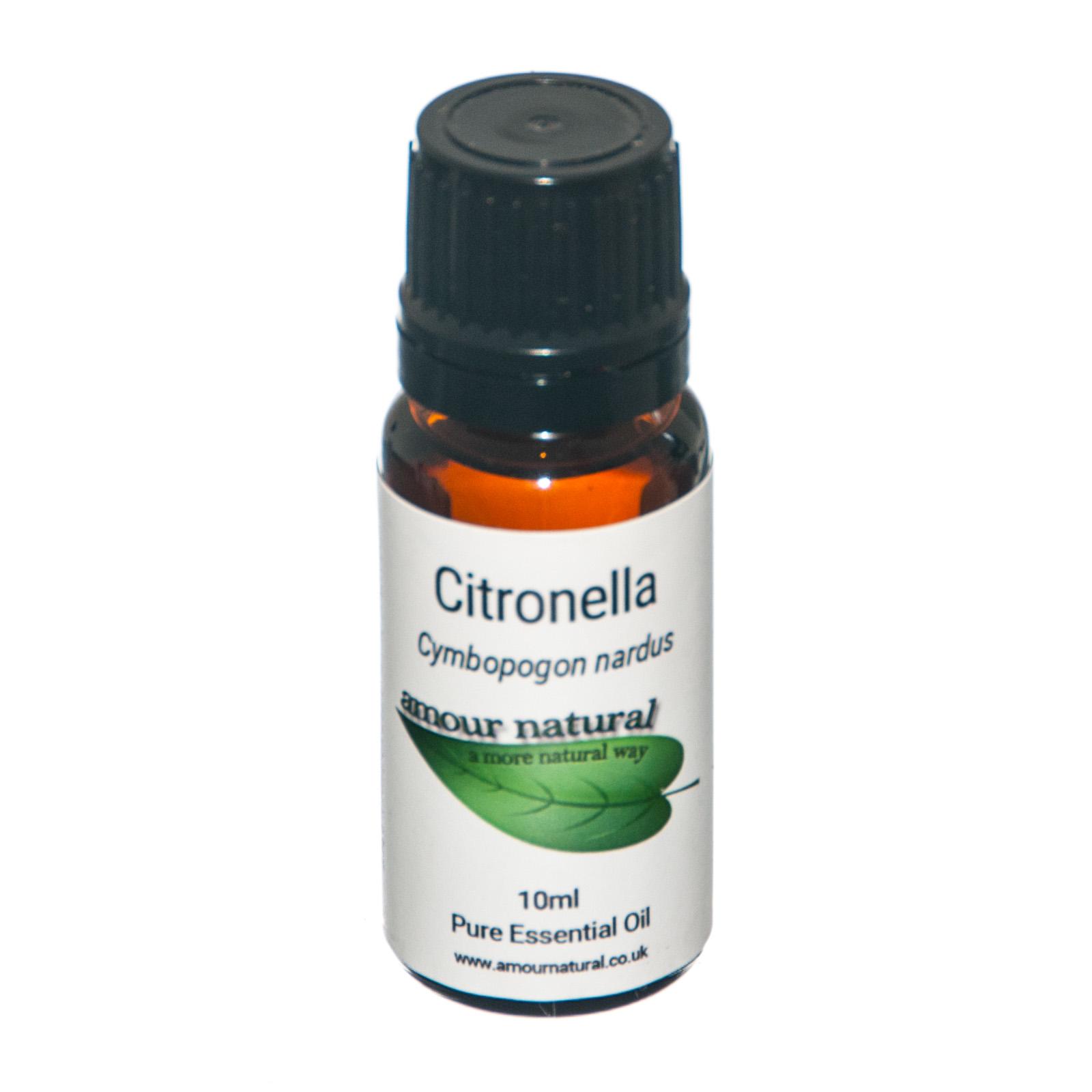 1 x 10 ml bottle of Citronella (Cymbopogon nardus) Essential Oil