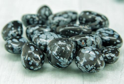 Snowflake Obsidian Tumble Stones