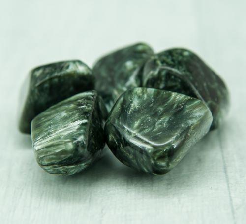 Seraphinite Tumble Stones