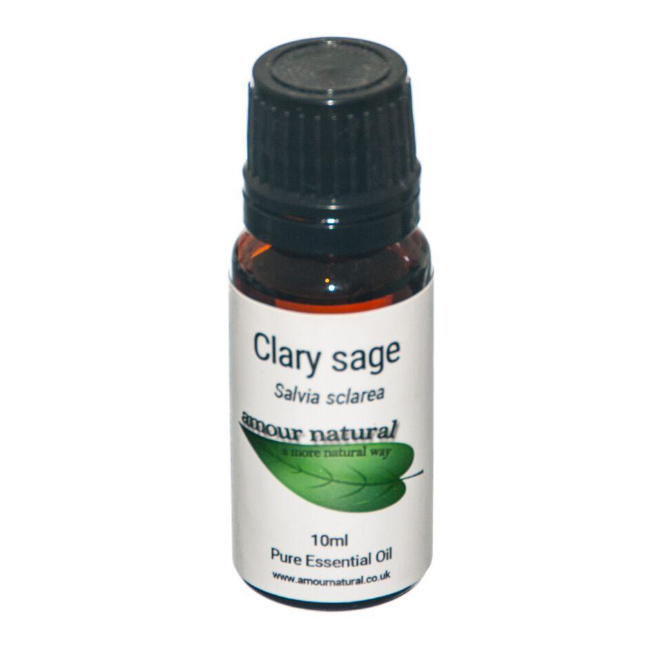 1 x 10 ml Bottle of Clary Sage Essential Oil