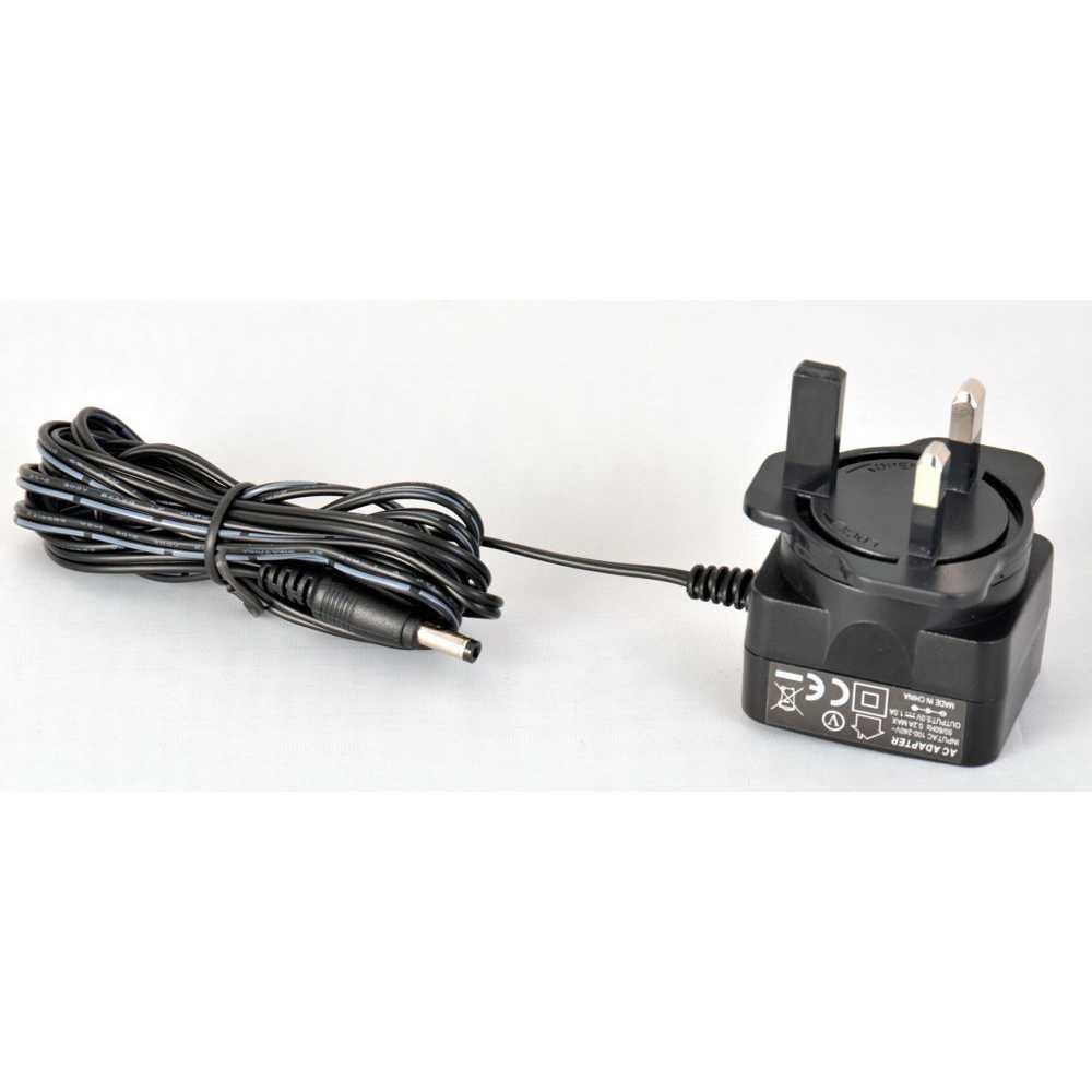 Power Adapter for DC Calendar Clocks - UK Only Power Adapter for DC Calendar Clocks - UK Only