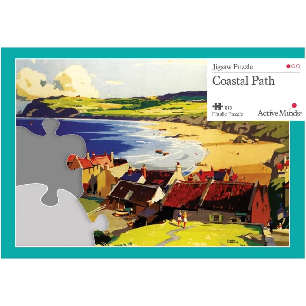 13 Piece Jigsaw Puzzle - Coastal Path 13 Piece Jigsaw Puzzle - Coastal Path