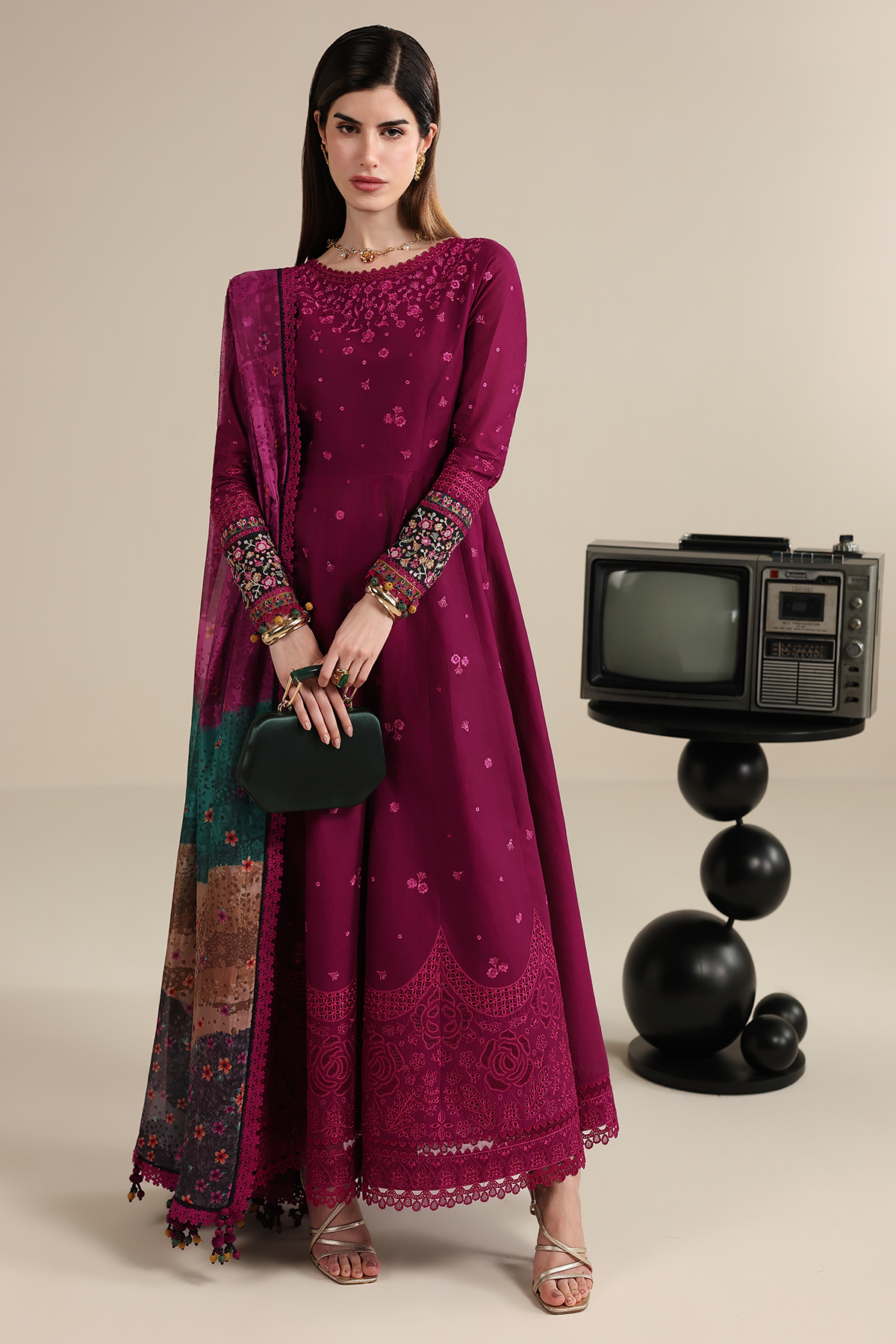 Iris by Jazmin Luxury Embroidered Lawn Festive Collection 2026