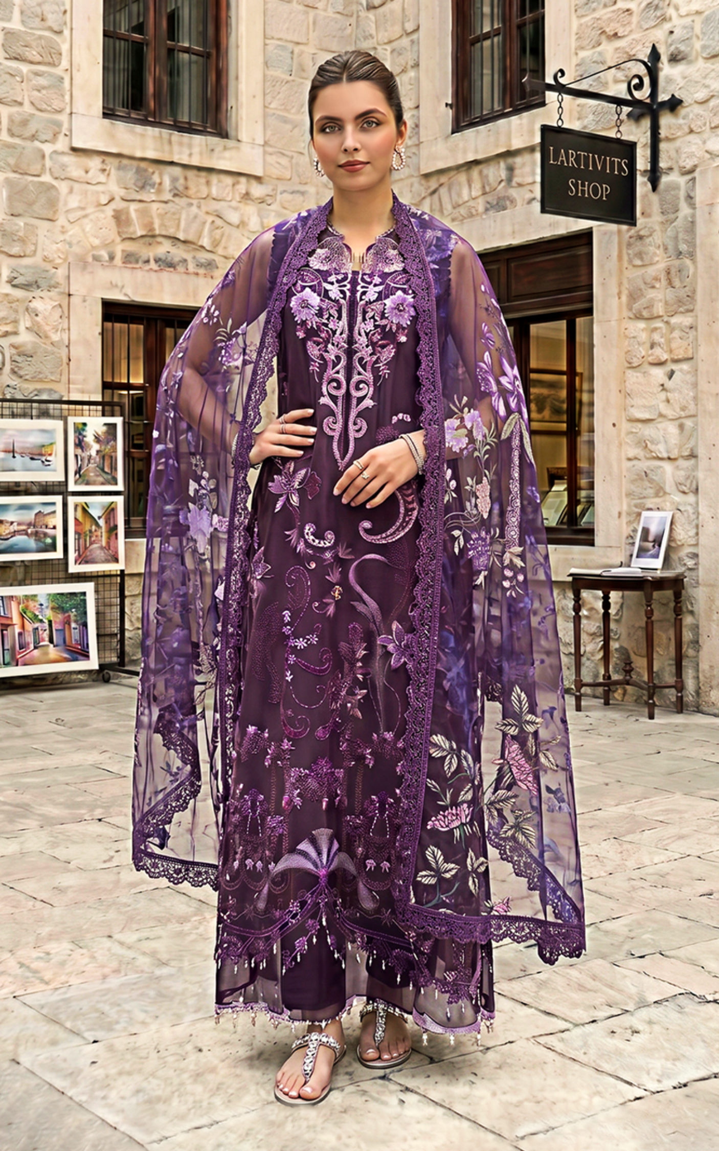 Asifa and Nabeel Luxury Lawn Festive Collection 2026