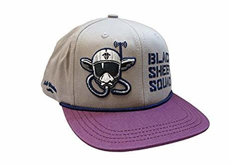 TBS Black Sheep Squad Cap Purple & Beige