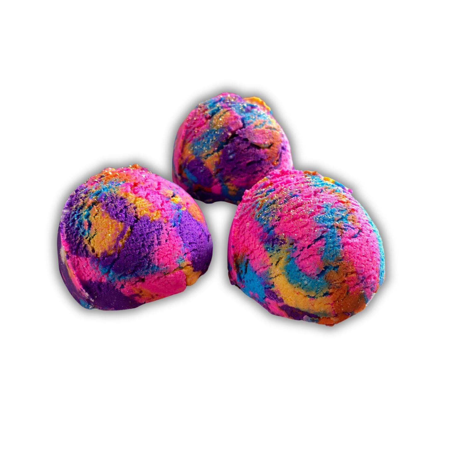 handmade rainbow bubble scoop uk